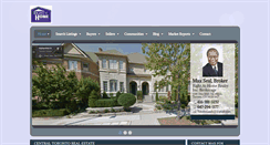 Desktop Screenshot of centraltorontorealestate.com